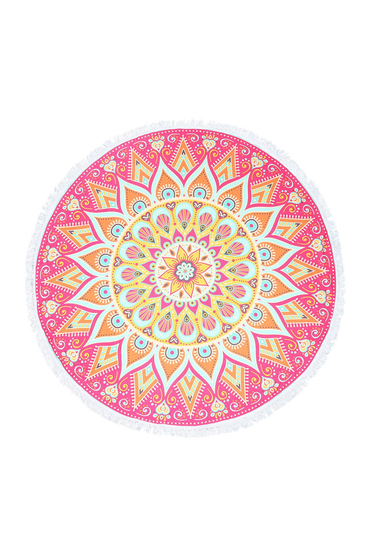 BOHO Microfiber Round Tapestry Summer Beach Towel Blanket