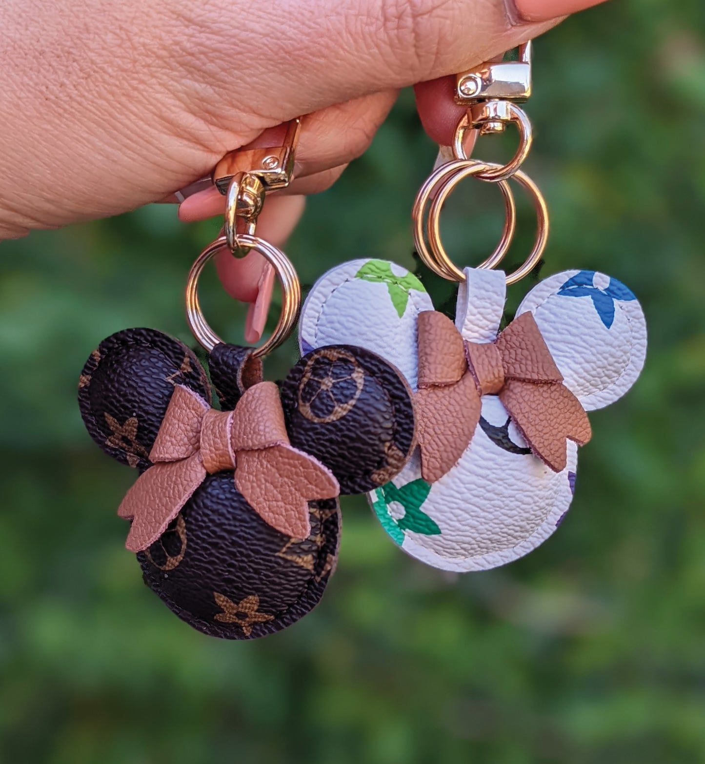 Mickey head Kawaii Keychain, Cute Bag Pendant