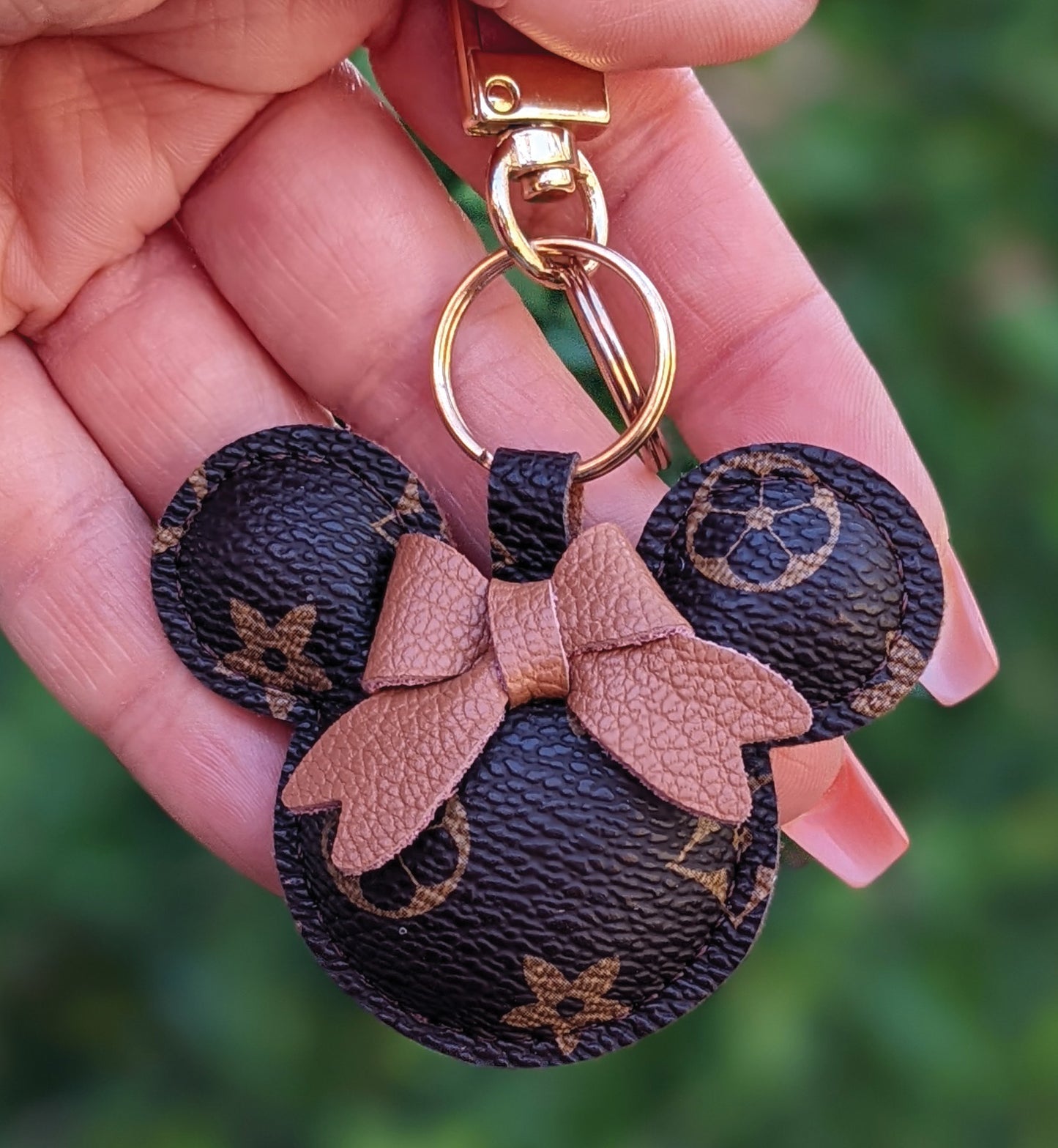 Mickey head Kawaii Keychain, Cute Bag Pendant