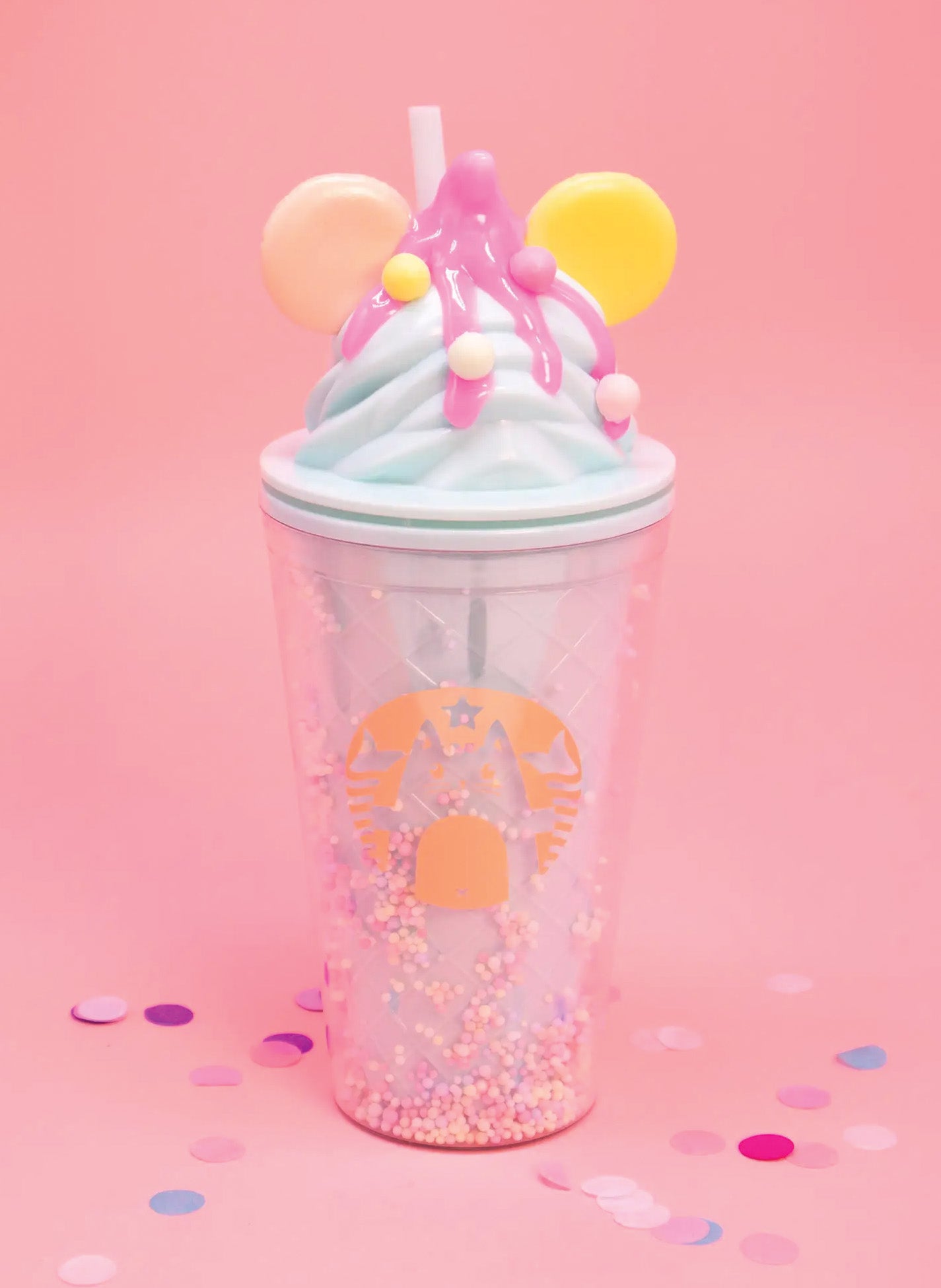 Candy Dots Soft Serve Sundae Tumbler - 16 Oz