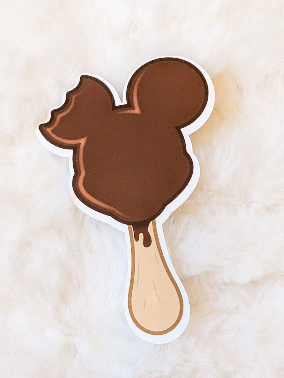 Disneyland Sweet Treat Sticker 4-pack, Disney stickers, Disneyland snacks, Mickey, Minnie, Donald Duck, Vinyl Stickers, Disneyland Stickers