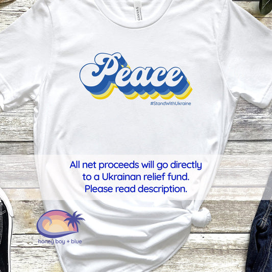 Support for Ukraine, President Zelensky, Tshirt for Peace